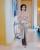 3. Kebaya krem akad nikah Aurel Atta