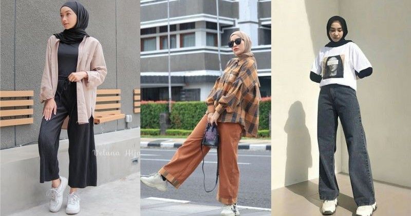 7 OOTD Kulot Hijab Remaja agar Tetap Stylish