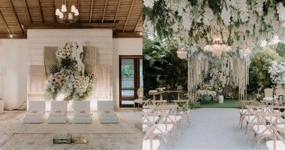 7 Foto Dekorasi Rangkaian Acara Pernikahan Maudy Ayunda Rumahnya