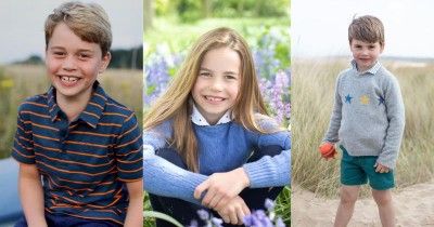 10 Fashion Ketiga Anak Kate Middleton Pangeran William, Simpel
