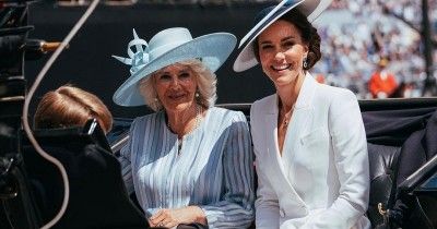 Kate Middleton Stunning dalam Gaun Putih di Perayaan Ratu Elizabeth II
