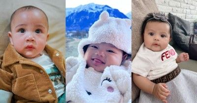 13 Bayi Artis yang Memiliki Pipi Chubby, Ada Rayyanza dan Ameena