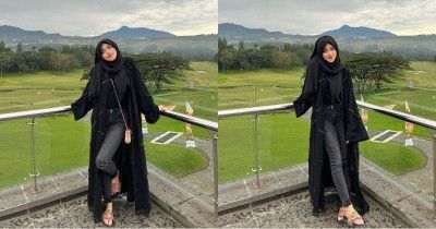 9 Inspirasi Padu Padan Hijab Stylish a la Shirin Al Athrus