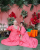 3. Pink outfit, Tasya Tasyi kenakan midi dress warna pink sama