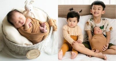 8 Newborn Photoshoot Baby Arkhanza Anak Ketiga Sylvia Fully, Gemas