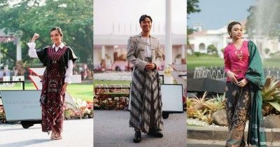 5 Gaya Artis Hadiri Perayaan HUT RI Istana Negara, Etnik Unik