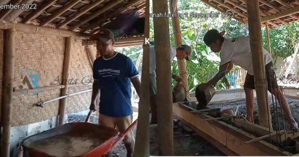 5. Renovasi dikerjakan secara gotong royong oleh para pekerja