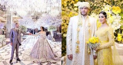 8 Foto Jadul Gaun Pernikahan Tasya Farasya, Mewah bak Royal Wedding