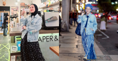 8 Gaya Baru Wanda Hamidah, Tampil Menawan dengan Hijab dan Turban