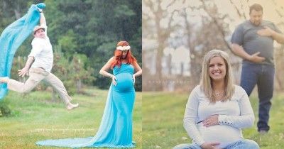 12 Foto Maternity Shoot yang Unik dan Nyeleneh, Bikin Ngakak!