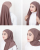 2. Sesuaikan warna inner hijab digunakan pilih nyaman