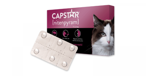 2. Capstar Flea Tablet for Cats