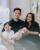 3. Foto keluarga perdana baby Shafa