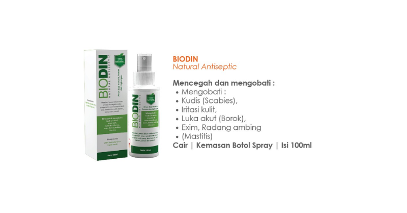 2. Biodin Natural Antiseptic