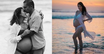 9 Foto Maternity Artis Pakai Bikini, Tak Ragu Pamer Perut Seksi