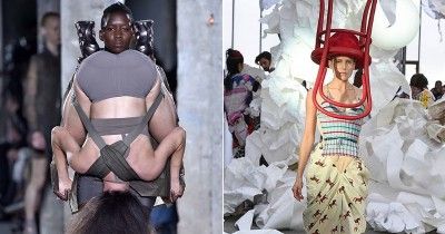 10 Gaya Busana Nyeleneh Selama di Paris Fashion Week, Bikin Heran