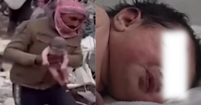 Bayi Perempuan Lahir Selamat dari Reruntuhan Gempa Turkeye Suriah