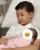 2. Anak pertama Mikaila Patritz tampak antusias menyambut kehadiran sang adik
