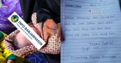 Tega Bayi Dibuang Gudang Pesantren Sepucuk Surat