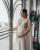 2. Flowy tulle maternity dress
