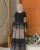 10. Gamis detail fringe tampil lebih atraktif