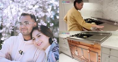 8 Foto Kompor Nagita Slavina Seharga Rp 1 Miliar, Mewah Banget