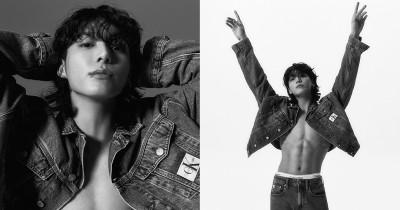 7 Foto Jungkook BTS jadi Brand Ambassador Calvin Klein, ARMY Histeris