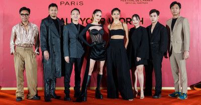 Cinta Laura Putri Marino Red Carpet Cannes Film Festival 2023