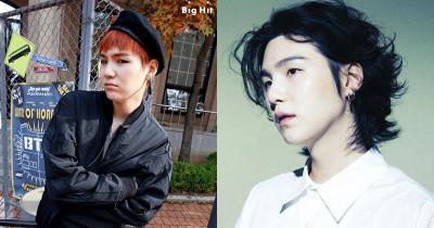 15 Gaya Rambut Suga BTS dari Dulu hingga Sekarang, Ikonik Banget