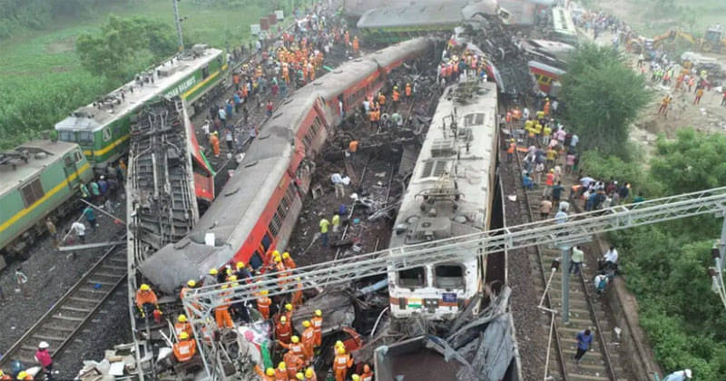 7 Fakta Kecelakaan Kereta Api Di India, Tewaskan 288 Orang