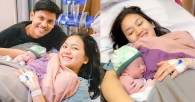 7 Momen Haru Lalita Hutami saat Melahirkan Anak Pertama