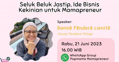 Belajar Bisnis Jastip Bersama Popmama Community Mamapreneur