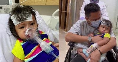 Patah Hati, Anak Arief Muhammad Terkena ISPA karena Polusi Udara